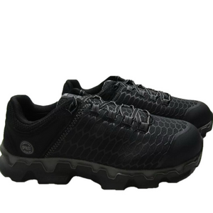 NEW TIMBERLAND Powertrain Sport Alloy Safety Toe Mens Size 10.5 Black Low Top